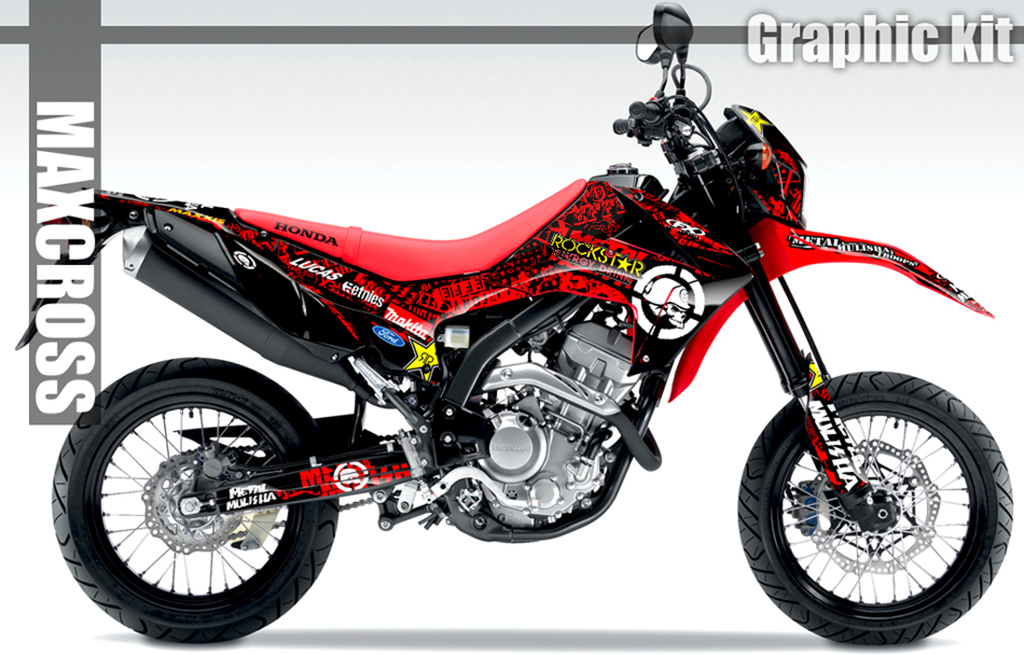 HONDA CRF250L/M 2012-2020 METALMULISSHA ROCKSTAR STYLE